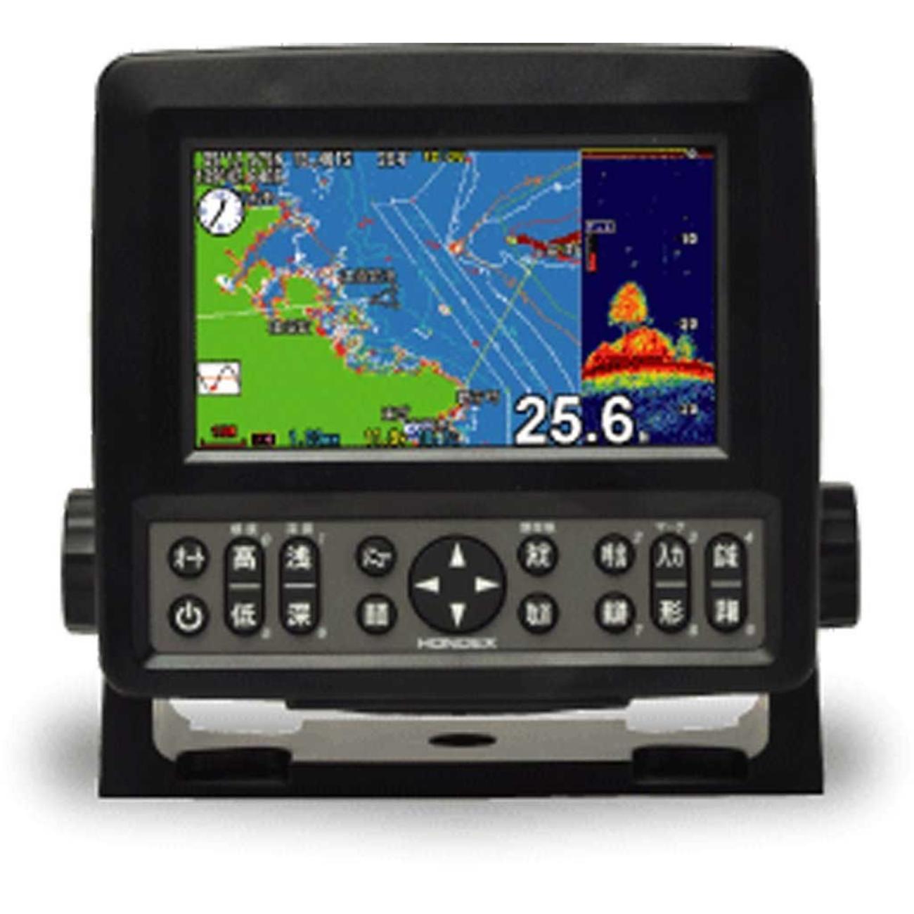 5型ワイドカラー液晶GPSプロッター魚探-3