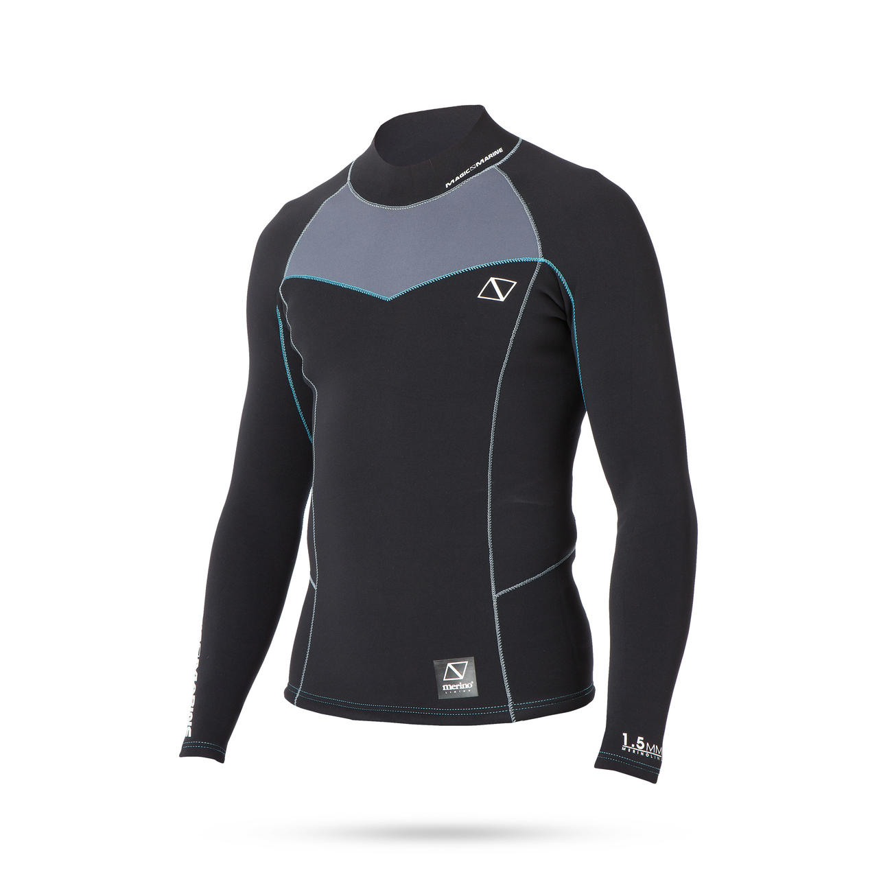 MERINO WOOL NEO VEST 1,5mm merino lined | unisex-3