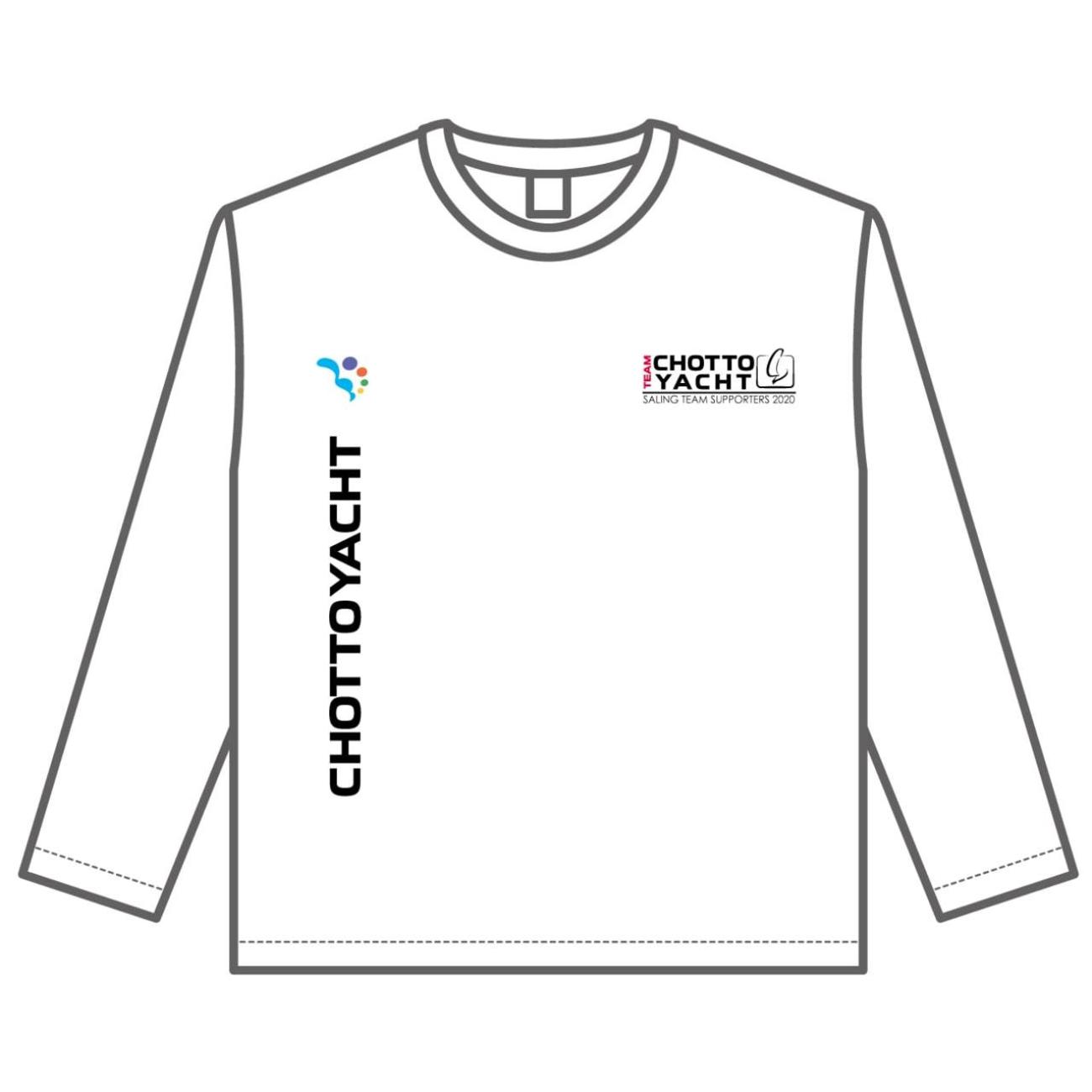 ちょっとヨット オリジナル 長袖 T シャツ-3