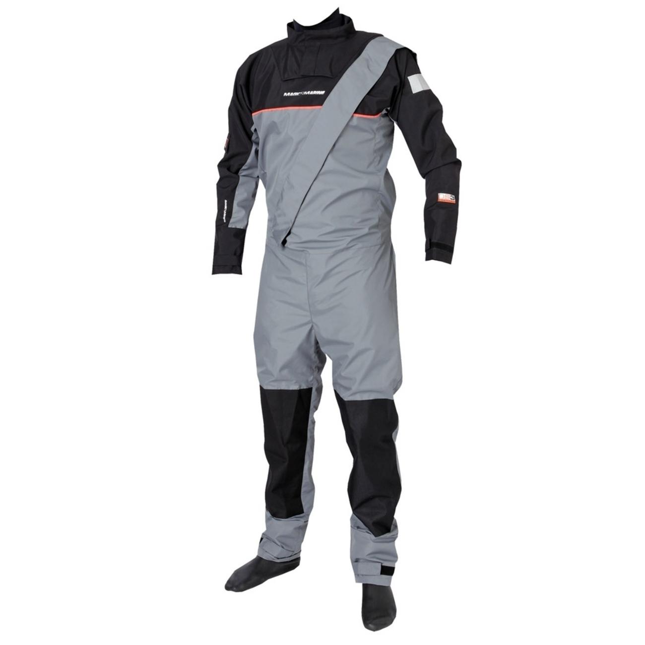 Junior REGATTA BR DRYSUIT GREY シェルドライスーツ-3