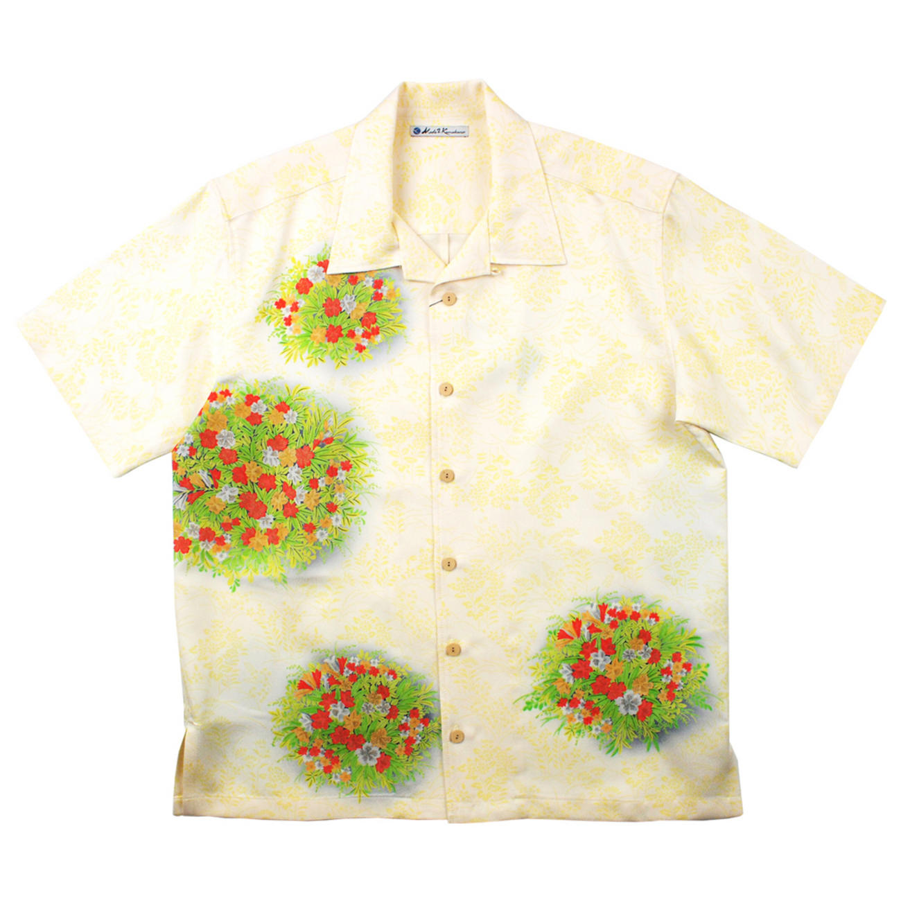 大きいサイズの和柄アロハシャツ TESSENKA S-3