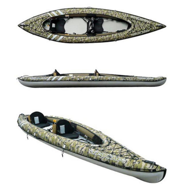YAKKAIR HP2 FISHING ２人乗りインフレータブルカヤック-3