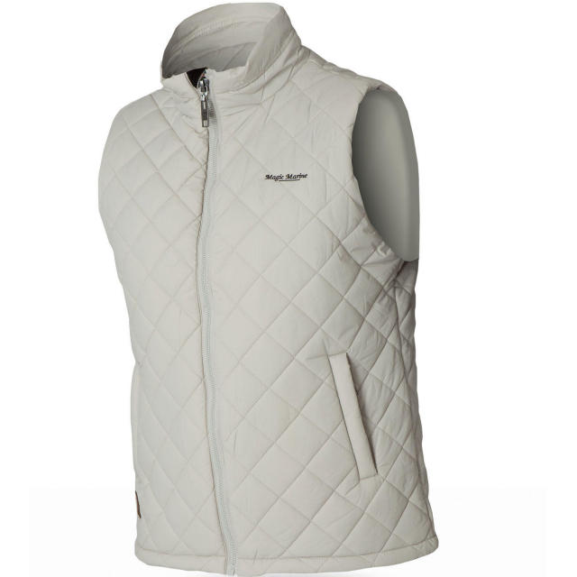 COOL BREEZE VEST キルティングダウンジャケットベスト-5