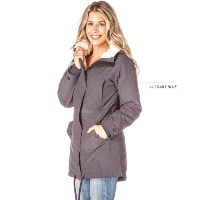 MISTY SEAS JACKET レディース フード付きロングジャケット-6