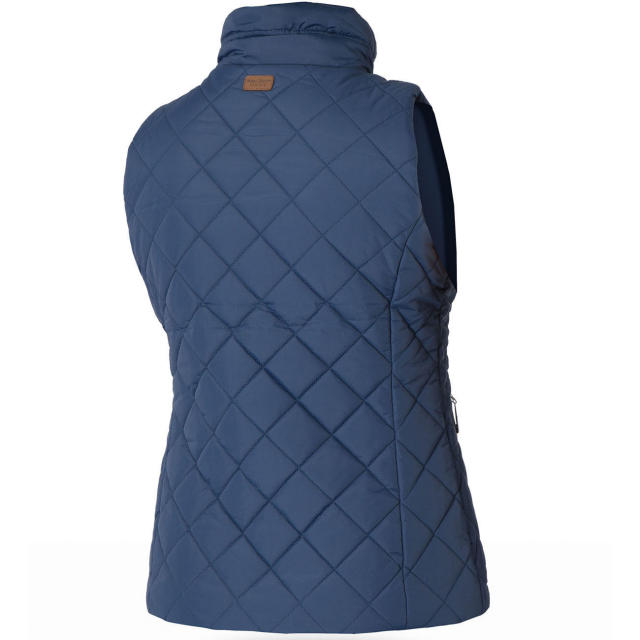 SALTSHAKER VEST キルティングダウンジャケットベスト-6