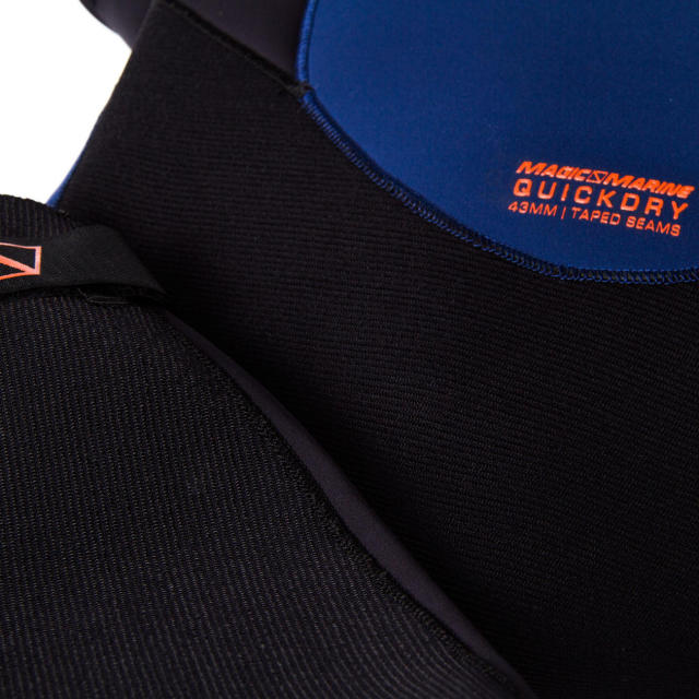 [展示品] ACE QUICK DRY F-ZIP 4/3 FULLSUIT MEN フロントジップ 前ファスナー付き-6