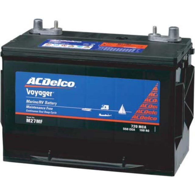 ACDELCO (エーシーデルコ) ボイジャー ディープサイクルバッテリー 105A-3