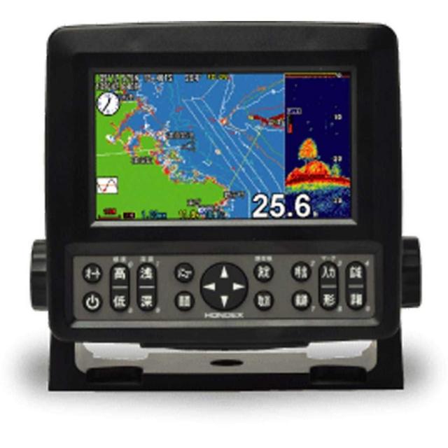 5型ワイドカラー液晶GPSプロッター魚探-3