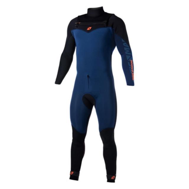 Ace Fullsuit 4/3mm Fzip フロントジップ 前ファスナー付き-3