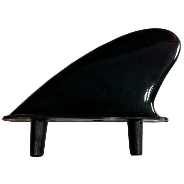 SOFTBOARD FIN - LARGE - BLACK (X1)-3