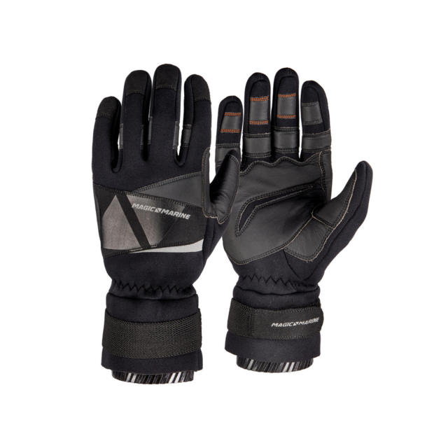 Frost Neoprene Gloves レザーグローブ フルフィンガー-3