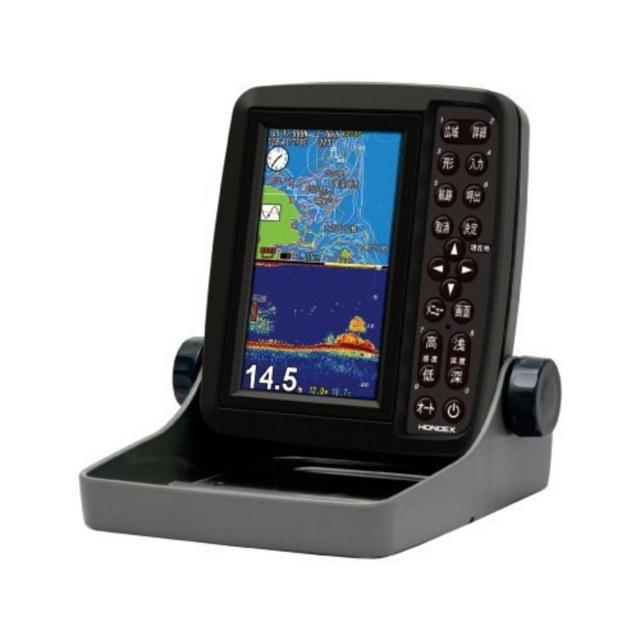 5型ワイドカラー液晶ポータブルGPS内蔵プロッター魚探-4