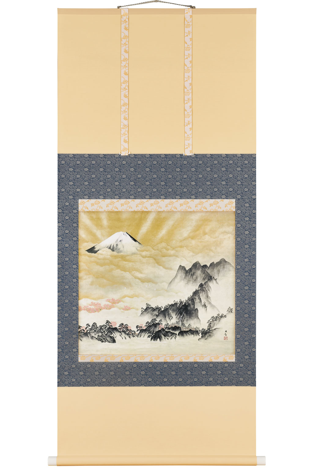 横山大観『蓬莱山』軸装
