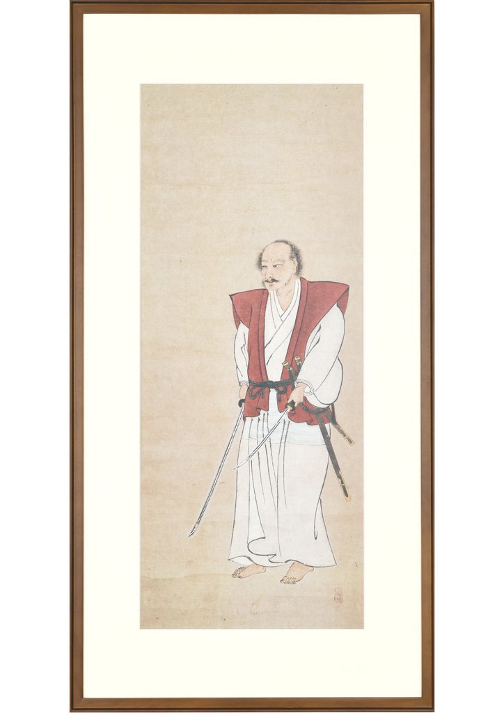 『宮本武蔵像』（作者不詳）