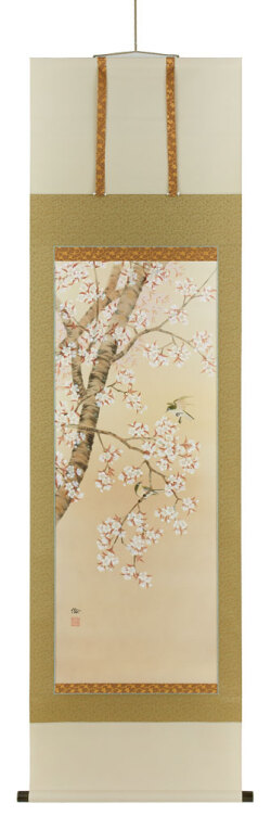桐林倫『桜』尺五立