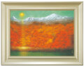 奥田元宋『秋耀白雪』