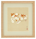 上村松篁『山桜』リトグラフ