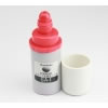 ★シヤチハタ　水性顔料系スタンプ台補充インキ・赤（28ｍｌ） [K12397]