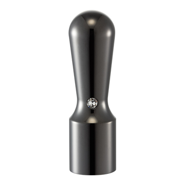 カクモダン 法人認印　IPチタン ミラーブラック 天丸・18.0mm [os15456]