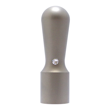 カクモダン 法人認印　ブラストチタン 天丸・16.5mm [os15443]