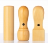法人3本Aセット[薩摩本柘]  [寸胴、天丸、角印]/（18、18、21mm）