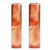 個人2本セット[10.5+12.0mm]／琥珀[琥珀樹脂]