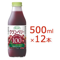 マルカイ 順造選 クランベリー100 500ml×12本(機能性表示食品)
