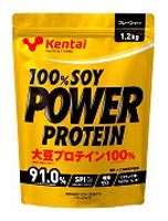 Kentai 100%SOY パワープロテイン プレーンタイプ 1.2kg