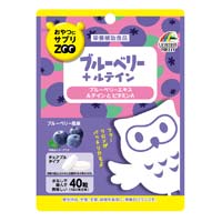 おやつにサプリZOO ブルーベリー+ルテイン 40粒