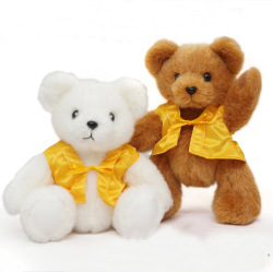 【米寿祝い】傘寿 米寿ベア＜ホワイトベア 傘寿 米寿祝い用メッセージカード付き＞