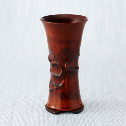 ＜我杯＞緋桂（弁柄塗装蹄鉄付）