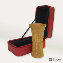 【喜寿祝い】＜我杯＞ロハス山桜　レザーケース付