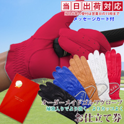 オーダーメイドグローブ＜プラチナ＞お仕立券