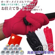 【退職祝い】オーダーメイドグローブ＜プラチナ＞お仕立券＋メッセージボール１２球