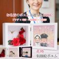 【退職祝い】花時＜似顔絵ポエム＞【似顔絵７名】