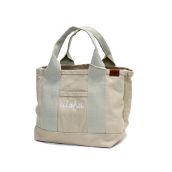 PUKANA キャンバスミニトート2021 ALOHAオフホワイト