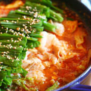 もつ鍋韓国チゲ味だし