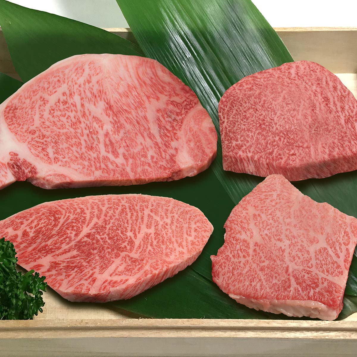 松阪牛サーロインステーキ食べ比べB （トモサン+モモ+イチボステーキ）4点セット