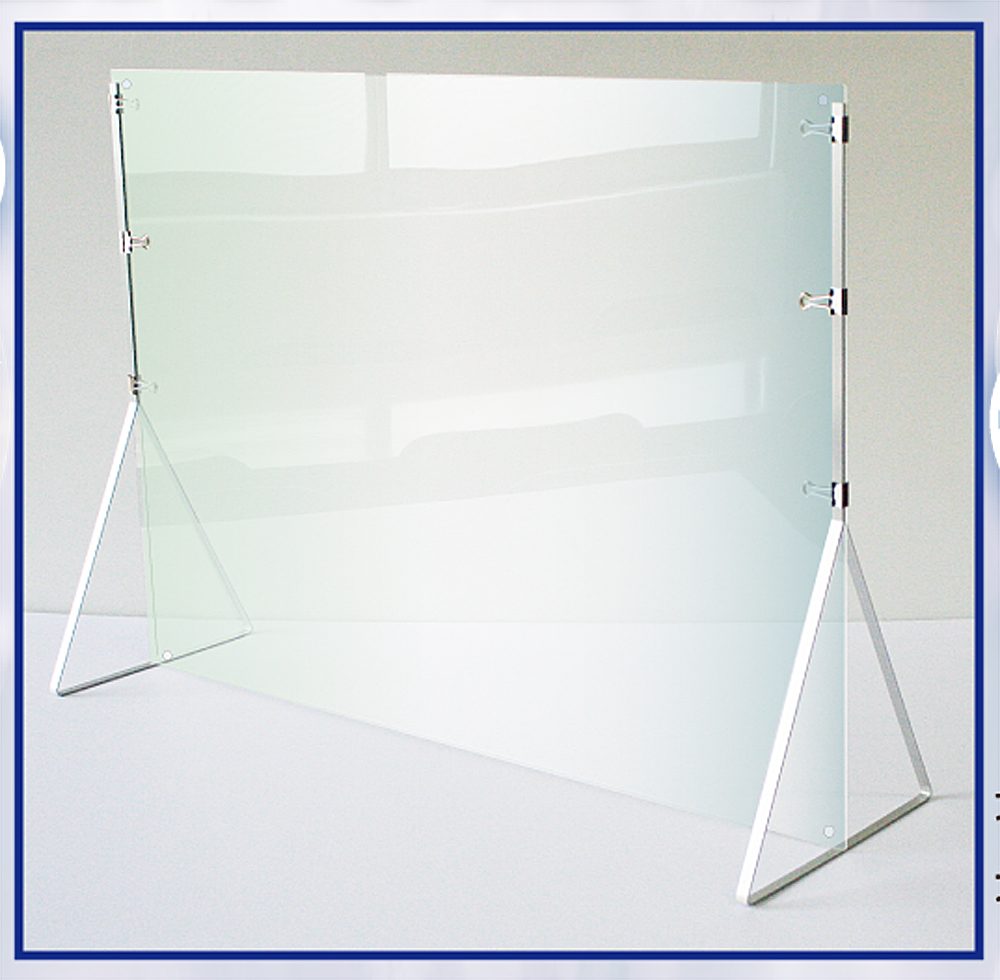 ディフェンスパネル600×900mm　アクリル1枚