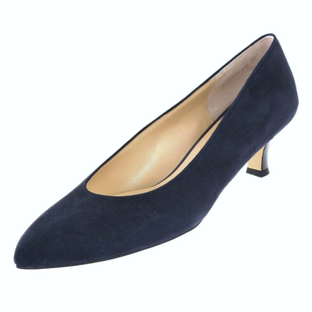 Sybilスエードネイビー