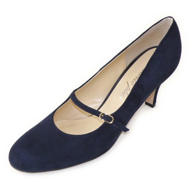 Floスエードネイビー25AA★アウトレット★新品同様（サンプル）