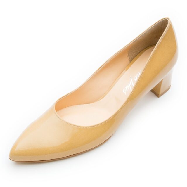 Hollyエナメルベージュ