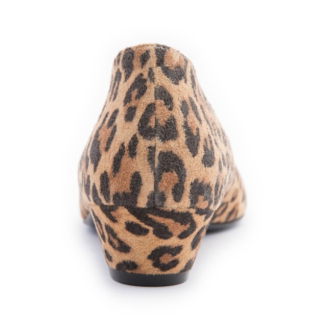 Monicaアニマル柄ブラウン うしろ