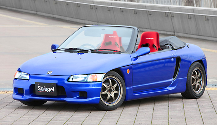 Artista ホンダ ビート PP1 スポイラー3点セット 装着画像