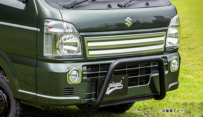 ブルバー ブラックタイプ スズキ キャリイトラック DA16T ※スーパーキャリイ装着可 ※2WD/4WD装着可 商品画像