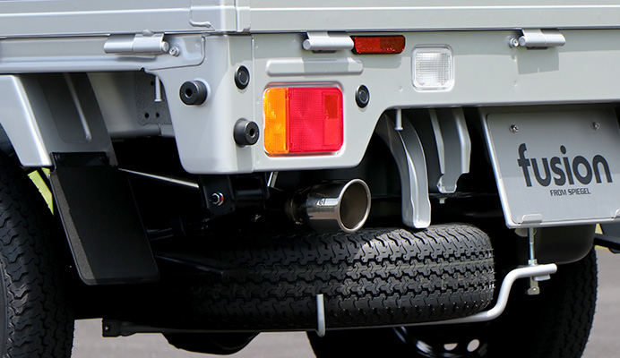 LS-304 軽トラック専用車検対応マフラー スズキ キャリイトラック DA16T (R4.04～) 商品画像1