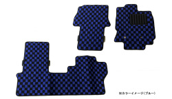 フロアマット チェック柄 ダイハツ タント LA650S/LA660S (R1.07～) ※運転席ロングスライドシート無 商品画像