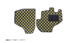 フロアマット チェック柄 ダイハツ ハイゼットトラック S201P/S210P/S211P (H11.01～H26.09) 商品画像