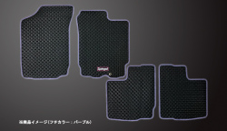 ラバーフロアマット ダイハツ ネイキッド L750S/L760S (H11.11～H16.04) ※フロアシフト 商品画像