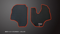 ラバーフロアマット ハイゼットトラック S201P/S210P/S211P (H11.01～H26.09) 商品画像